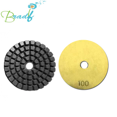 4 INCH FLOOR POLISHING PAD 100*10MM   100#